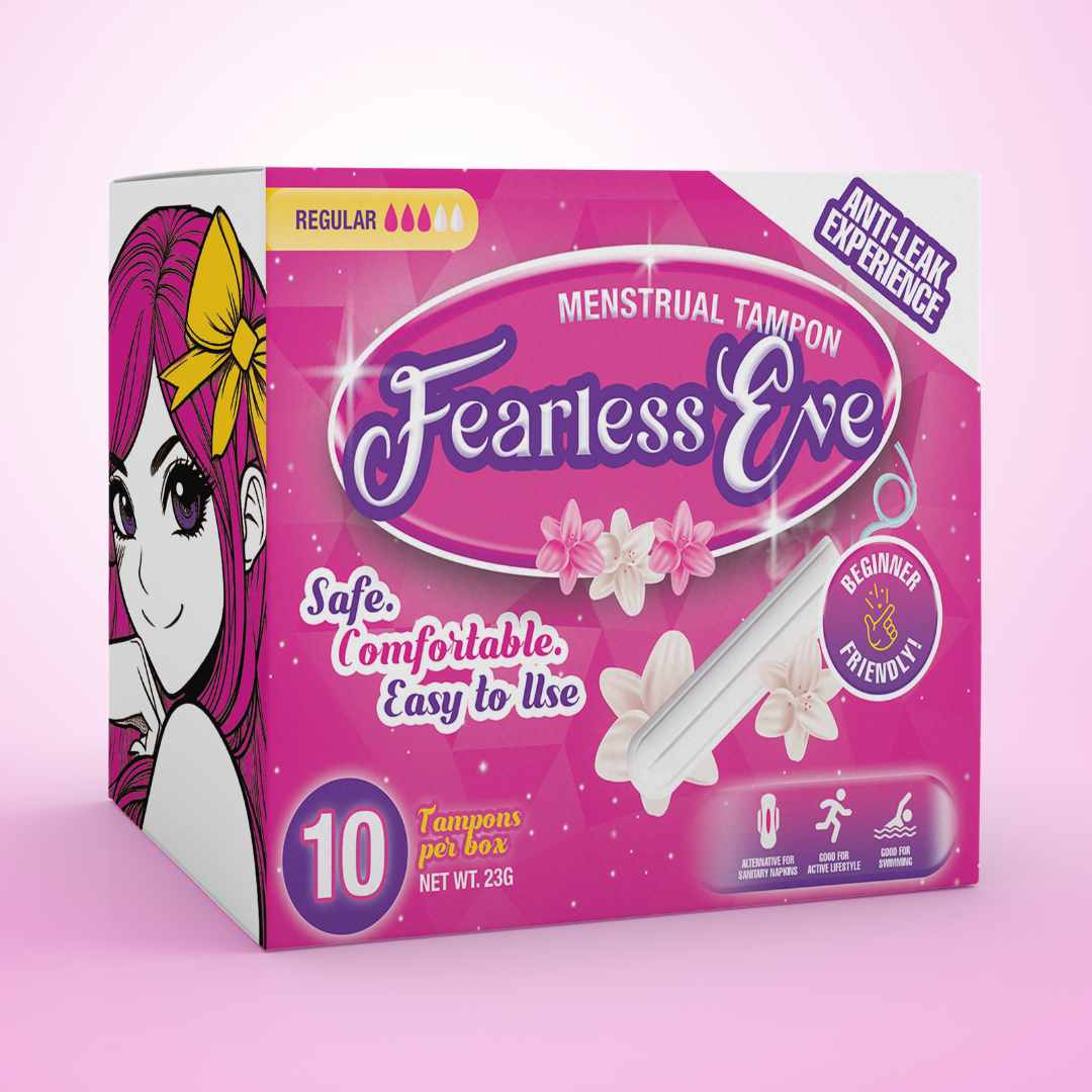 Fearless Eve Regular Flow Menstrual Tampon (10pcs)