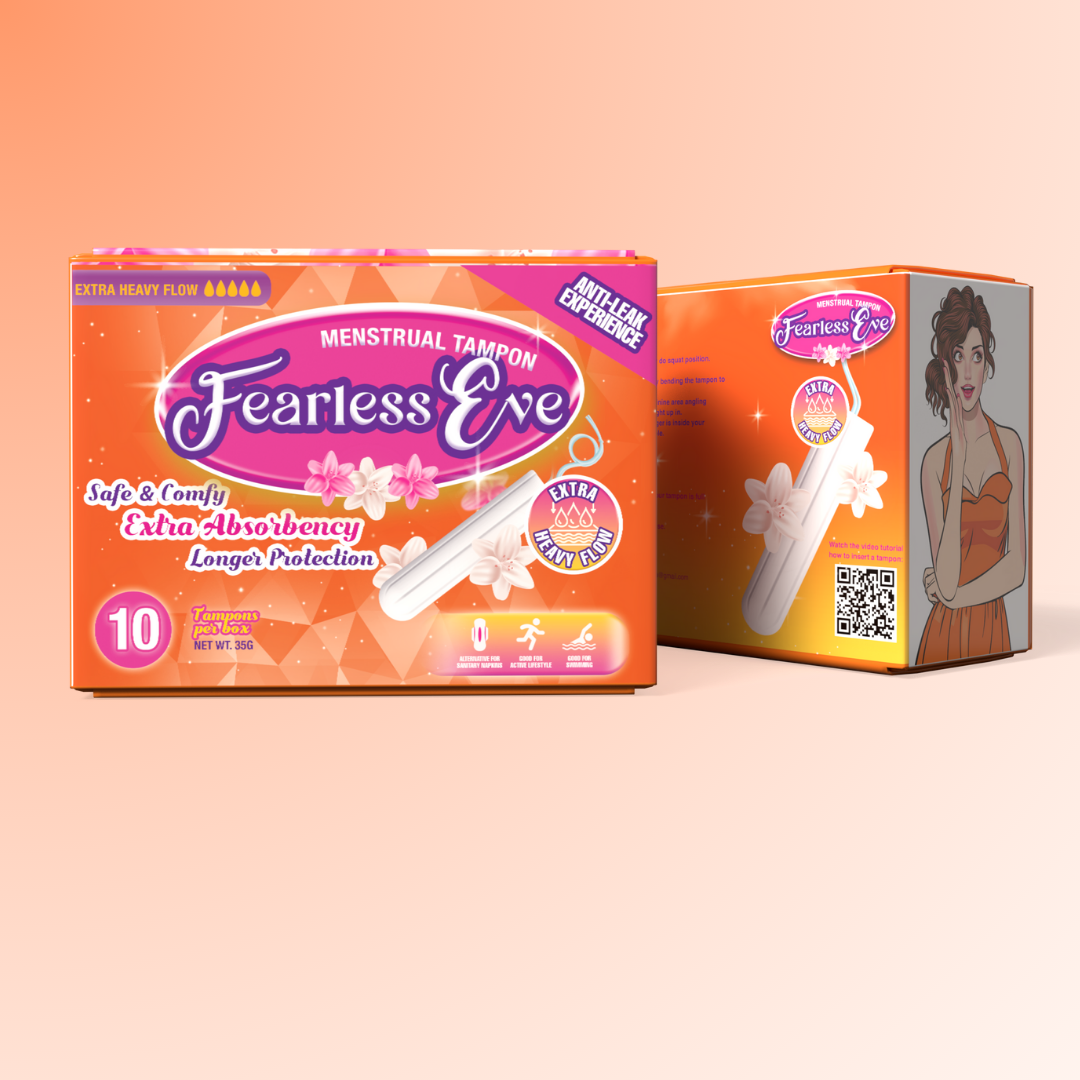 Fearless Eve Extra Heavy Flow Menstrual Tampon (10pcs)