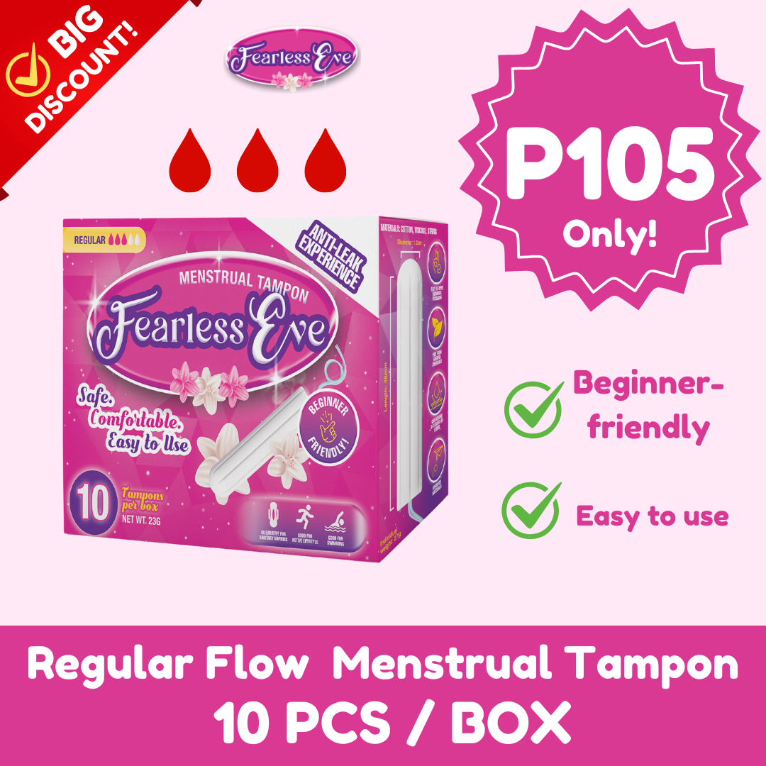 Fearless Eve Regular Flow Menstrual Tampon (10pcs)