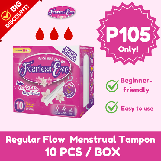 Fearless Eve Regular Flow Menstrual Tampon (10pcs)