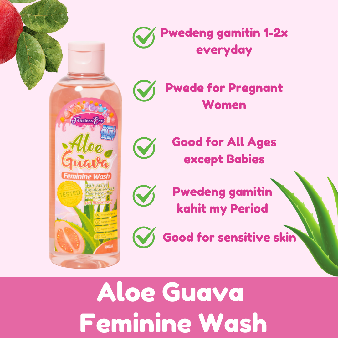 Aloe Guava Feminine Wash by Fearless Eve