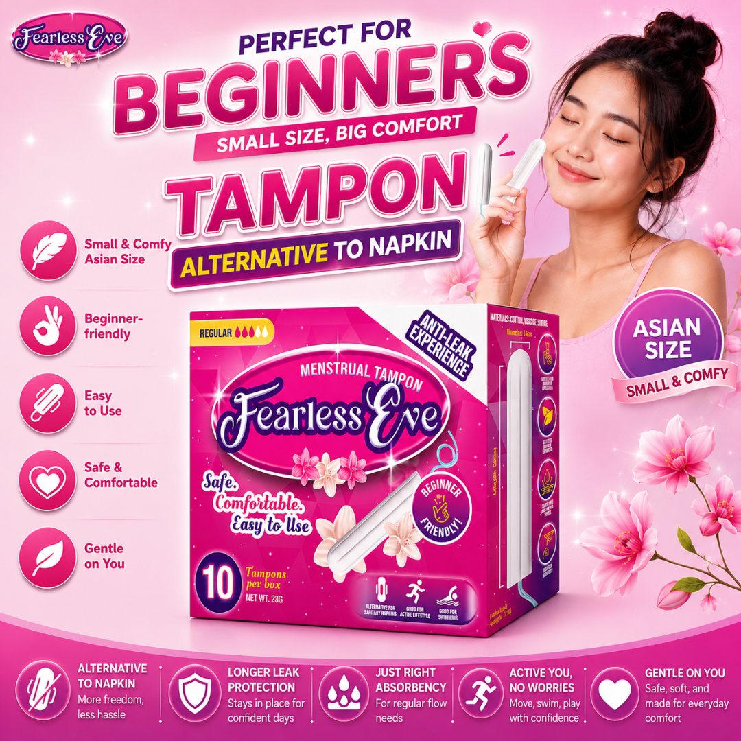 Fearless Eve Regular Flow Menstrual Tampon (10pcs)
