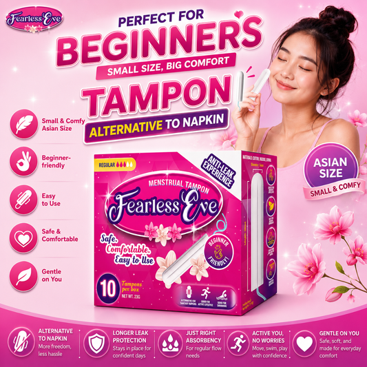Fearless Eve Regular Flow Menstrual Tampon (10pcs)
