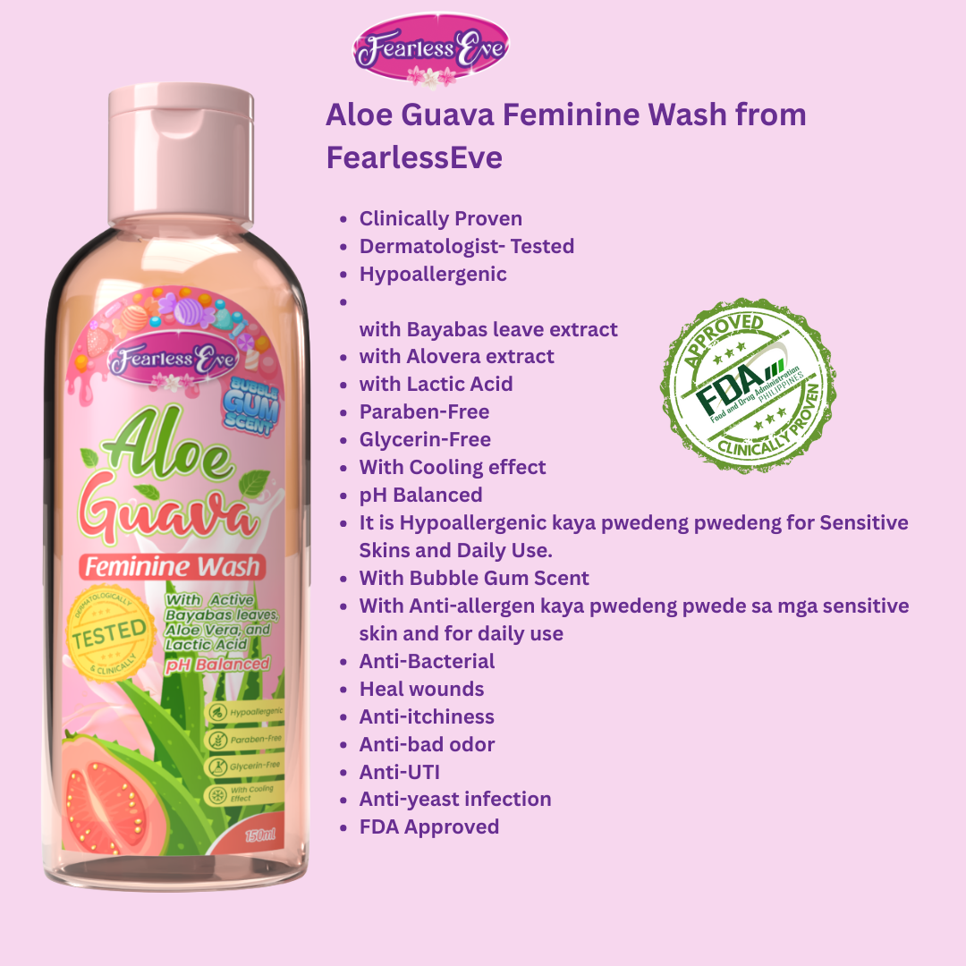 Aloe Guava Feminine Wash by Fearless Eve